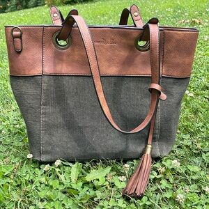 Simply Noelle tote bag with optional shoulder strap